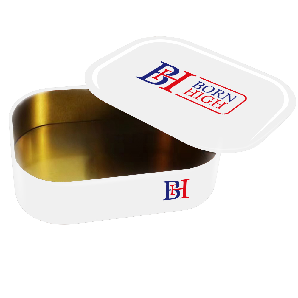 Born High Premium Metal Stash Box (18x14 cm)