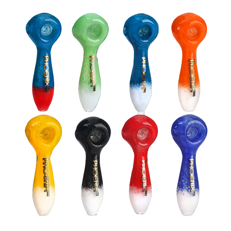 Phoenix Color Fade Glass Hand Pipe