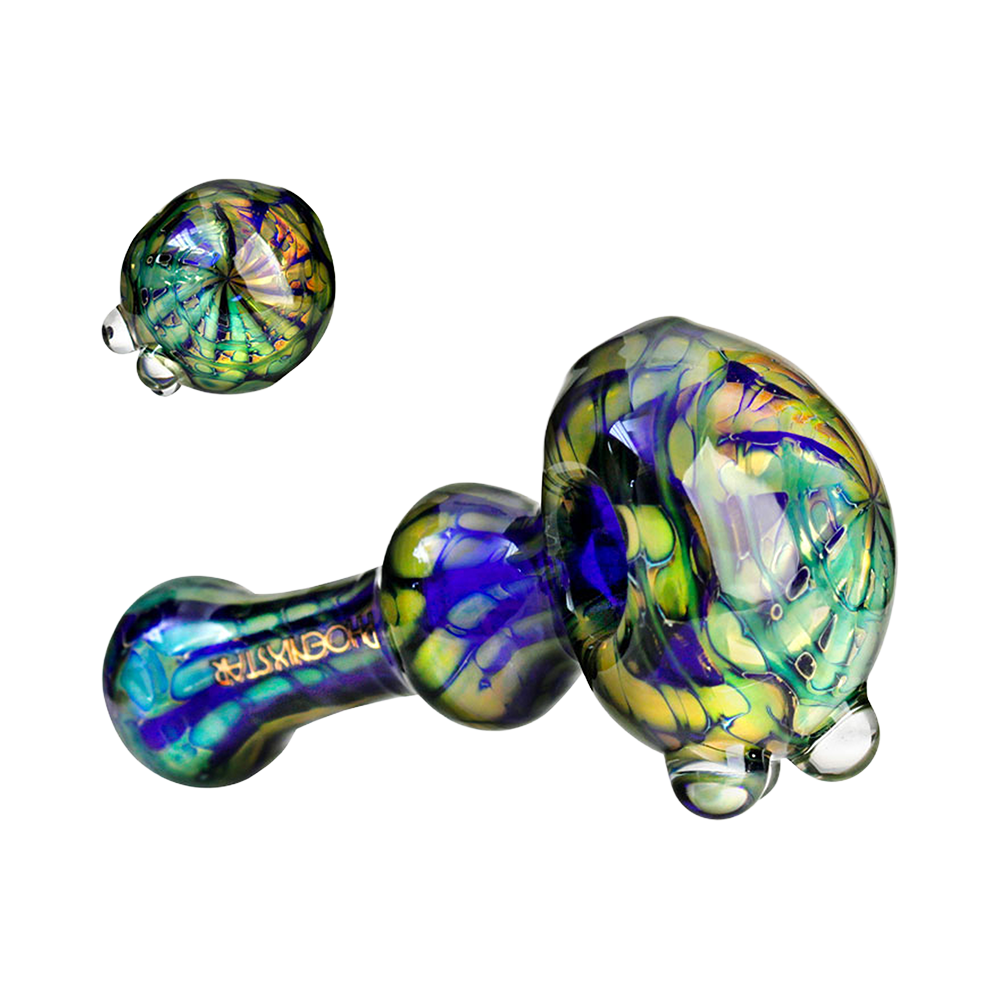 4-Inch Glass Hand Pipes – Mixed Colors