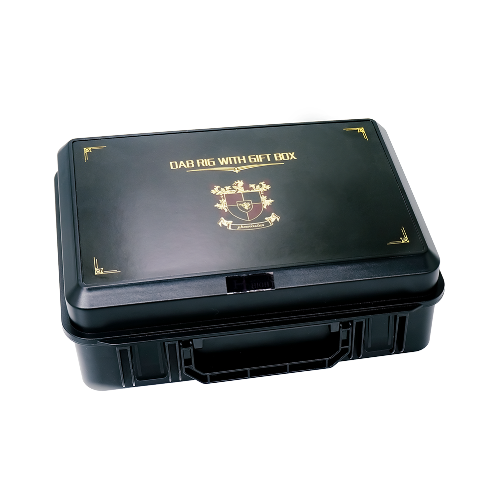 Phoenix Hard Shell Smell-Proof Carry Case – Foam-Padded Travel Box