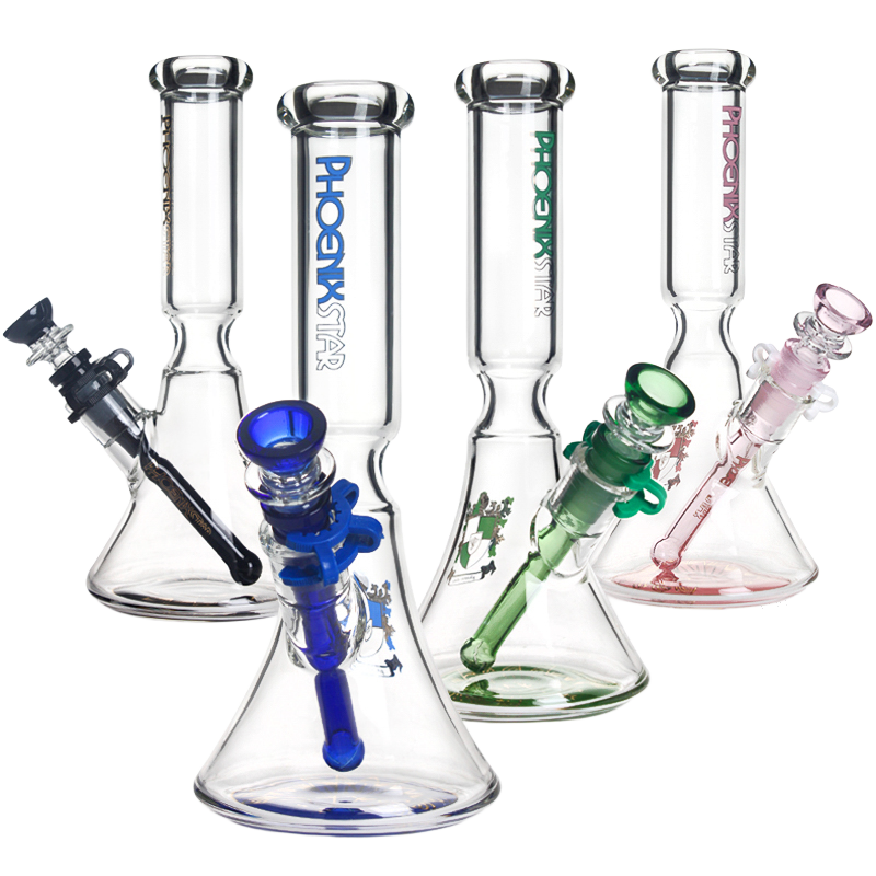 Phoenix Star Beaker Bong – Classic 12" Ice Catcher Series