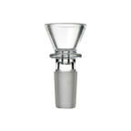 Phoenix Star Clear Glass Bowl – Funnel Style Herb Slide (Male Joint)