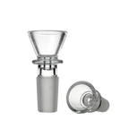 Phoenix Star Clear Glass Bowl – Funnel Style Herb Slide (Male Joint)